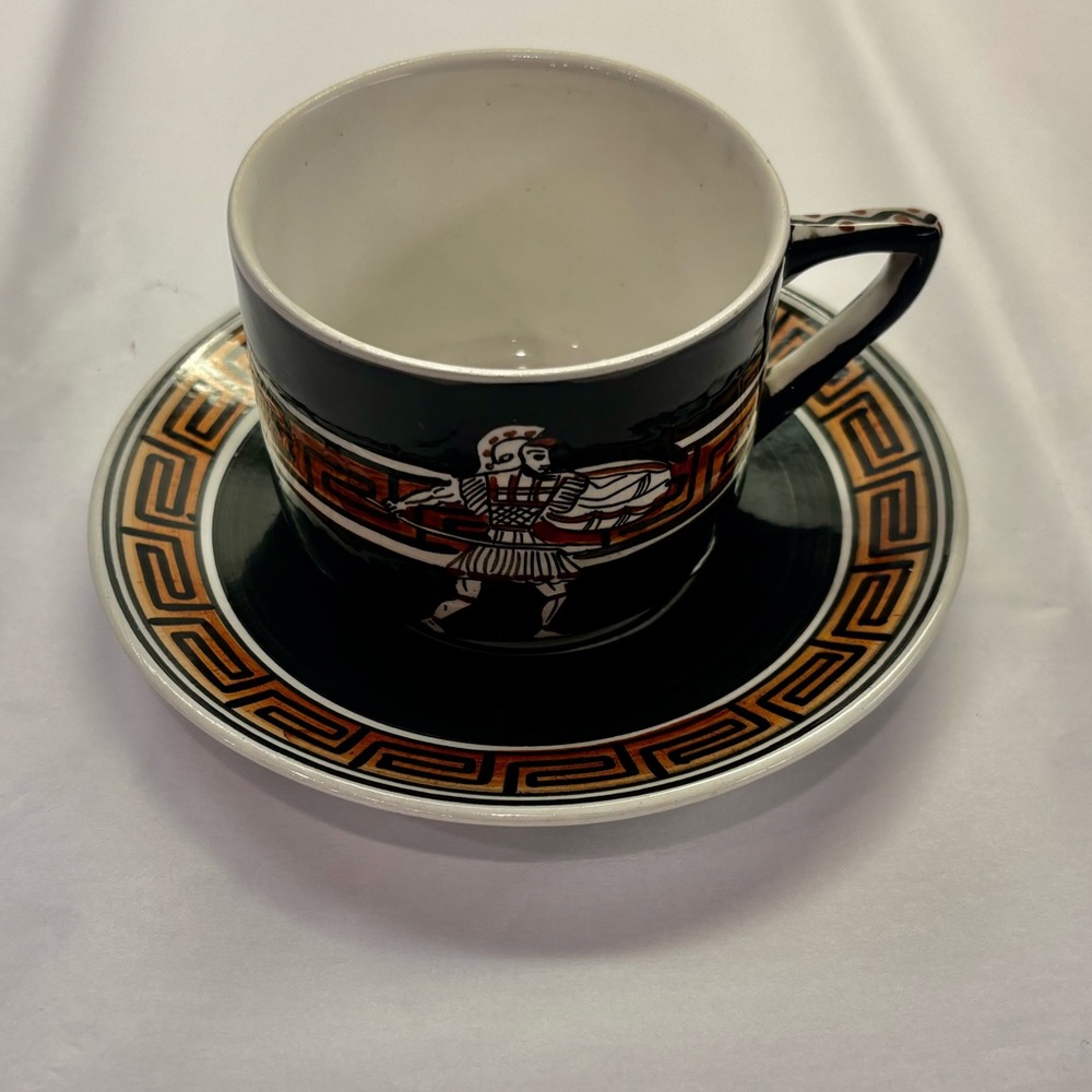 Archaic Cup & Saucer 400 BC Pattern